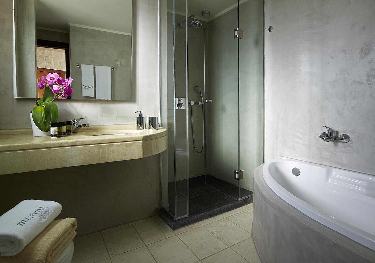 Mistral Hotel - Singles Only Máleme Ngoại thất bức ảnh