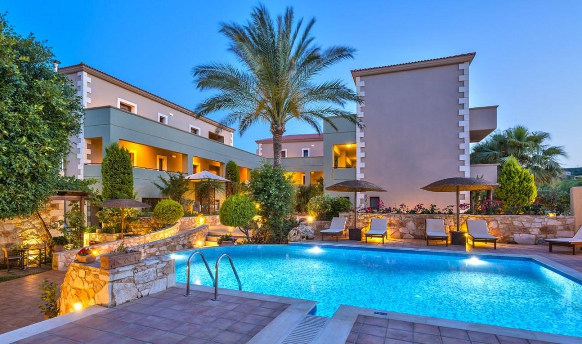 Mistral Hotel - Singles Only Máleme Ngoại thất bức ảnh